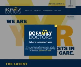 SGP.bc.ca(BC Family Doctors) Screenshot