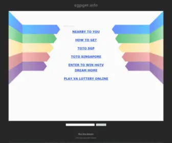 SGpget.info(SGpget info) Screenshot