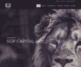 SGpholding.com(SGP Holding) Screenshot