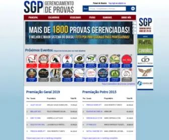 SGpsistema.com(SGP Gerenciamento de Provas) Screenshot