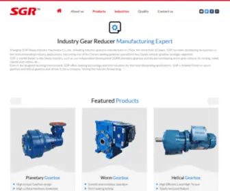 SGrgear.com(SGR heavy industry) Screenshot