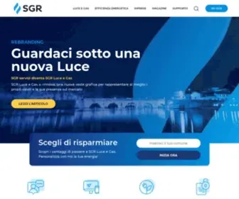 SGrlucegas.com(SGR Luce e Gas) Screenshot