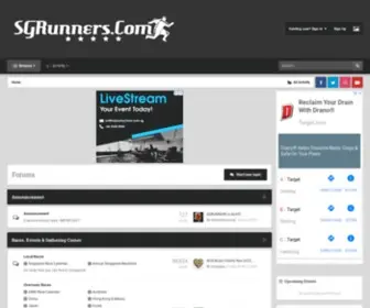 Sgrunners.com(InMotion Hosting) Screenshot