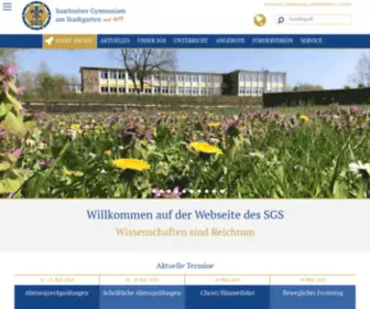 SGS-Saar.de(Gymnasium am Stadtgarten) Screenshot