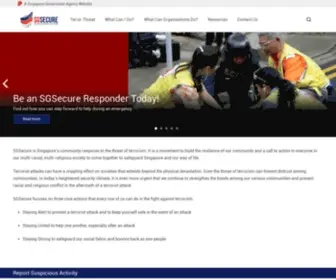 Sgsecure.sg(Home) Screenshot