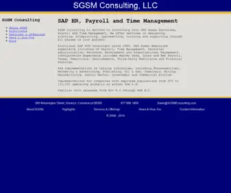 SGSmconsulting.com(SGSM Consulting) Screenshot