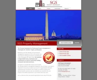 SGSMGMT.com(SGS Property Management) Screenshot