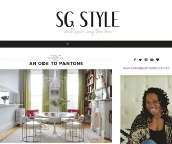 SGSTyleblog.com(SGSTyleblog) Screenshot