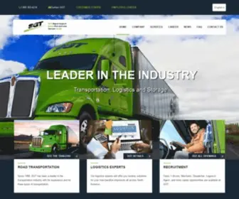 SGT.ca(SGT| The trucking company) Screenshot