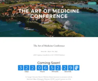 Sgualumni.org(The Art of Medicine CME conference) Screenshot