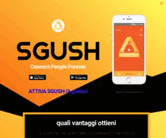 Sgush.com(Collega le persone tra loro per sempre) Screenshot