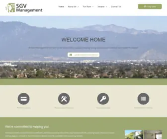 SGvmanagement.com(Welcome Home) Screenshot