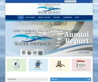 SGVMWD.org(San Gabriel Valley Municipal Water District) Screenshot