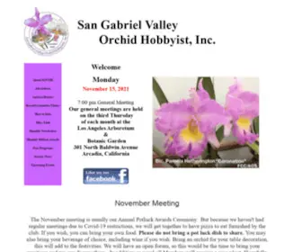 Sgvoh.org(Orchid virus) Screenshot