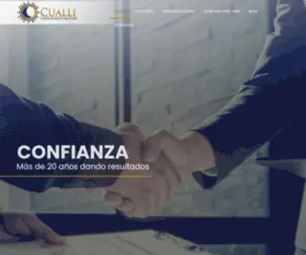 Sgwebcualli.com(CUALLI) Screenshot