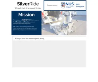 SGwheelchairtransport.com(Silverride) Screenshot