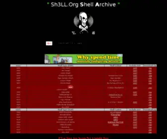 SH3LL.org(sh3ll) Screenshot