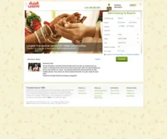 Shaadicentre.com(Shaadi Centre) Screenshot