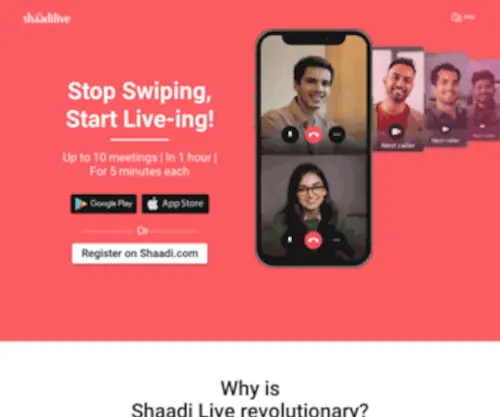 Shaadilive.com(The Official Shaadi.com Blog) Screenshot