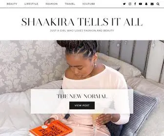 Shaakiratellsitall.co.uk(Just a girl who loves fashion and beauty) Screenshot