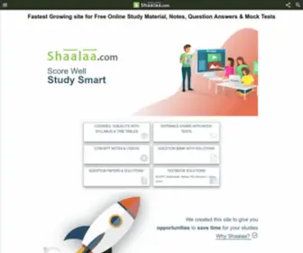 Shaalaa.com(Fastest Growing site for Free Online Study Material) Screenshot