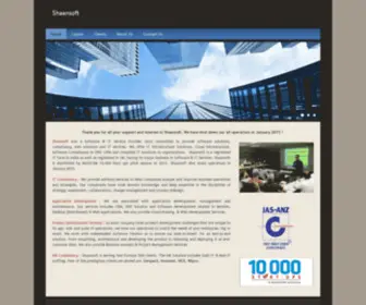 Shaansoft.com(Shaansoft Technologies Inc) Screenshot