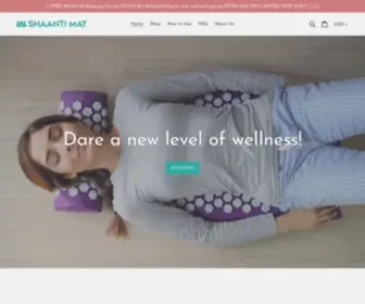 Shaantimat.com(The Shaanti Mat) Screenshot