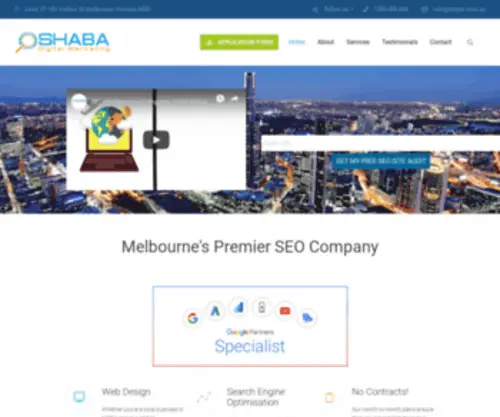 Shaba.com.au(Shaba) Screenshot