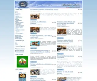 Shabait.com(Eritrea Ministry Of Information) Screenshot