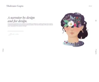 ShabnamGupta.com(A Designer By Profession) Screenshot