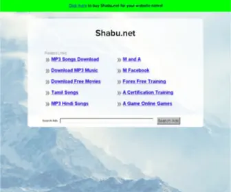 Shabu.net(The Leading Recipes Site on the Net) Screenshot