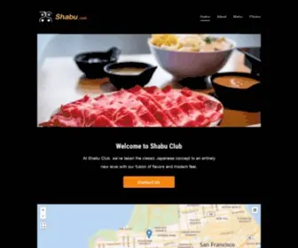 Shabuclubsf.com(Shabu Club) Screenshot