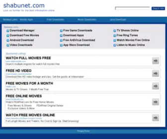 Shabunet.com(shabunet) Screenshot