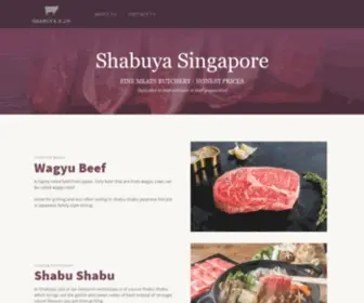 Shabuya.com.sg(Shabuya Singapore) Screenshot