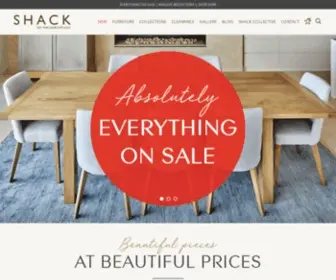 Shack.com.au(Best Furniture Store in Sydney 2022) Screenshot