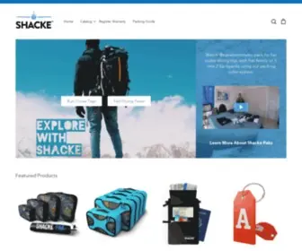 Shacke.com(Travel Good For the Modern World) Screenshot
