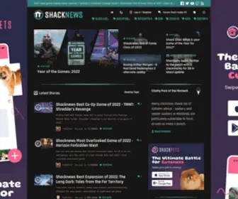 Shacknews.com(Video Game Video Reviews) Screenshot