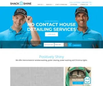 Shackshine.com(Shine®) Screenshot