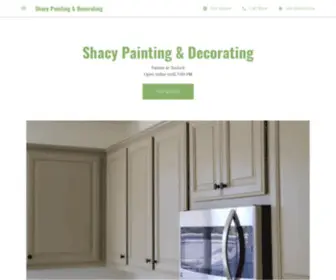 Shacypainting.com(Shacy Painting & Decorating) Screenshot