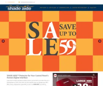 Shadeaide.com(The SHADE AIDE®) Screenshot