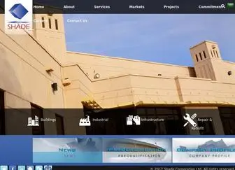 Shadeco.com(SHADE Corporation Ltd) Screenshot