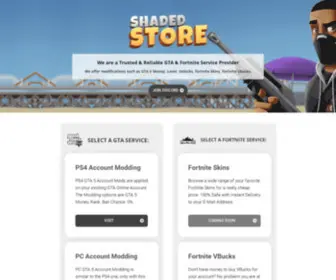 Shadedstore.com(Shadedstore) Screenshot