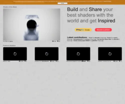 Shadertoy.com(Shadertoy BETA) Screenshot