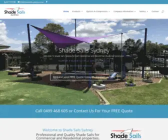 Shadesails-SYdney.com.au(Shade Sails Sydney) Screenshot