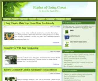 Shadesofgoinggreen.com(欧美高清一区三区在线专区) Screenshot