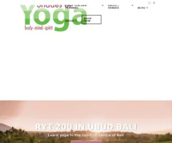 Shadesofyoga.com(Shades of Yoga) Screenshot