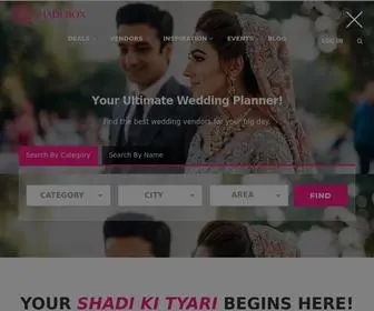 Shadibox.com(Your Ultimate Wedding Planner) Screenshot