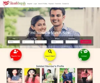 Shadibyah.com(Shadi Byah) Screenshot