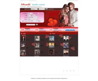 Shadijodi.com(World's No) Screenshot