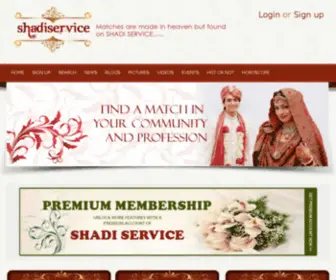 Shadiservice.com(Shadi Service) Screenshot